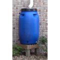 Upcycle Products 55 gal Blue Rain Barrel BLRO-55
